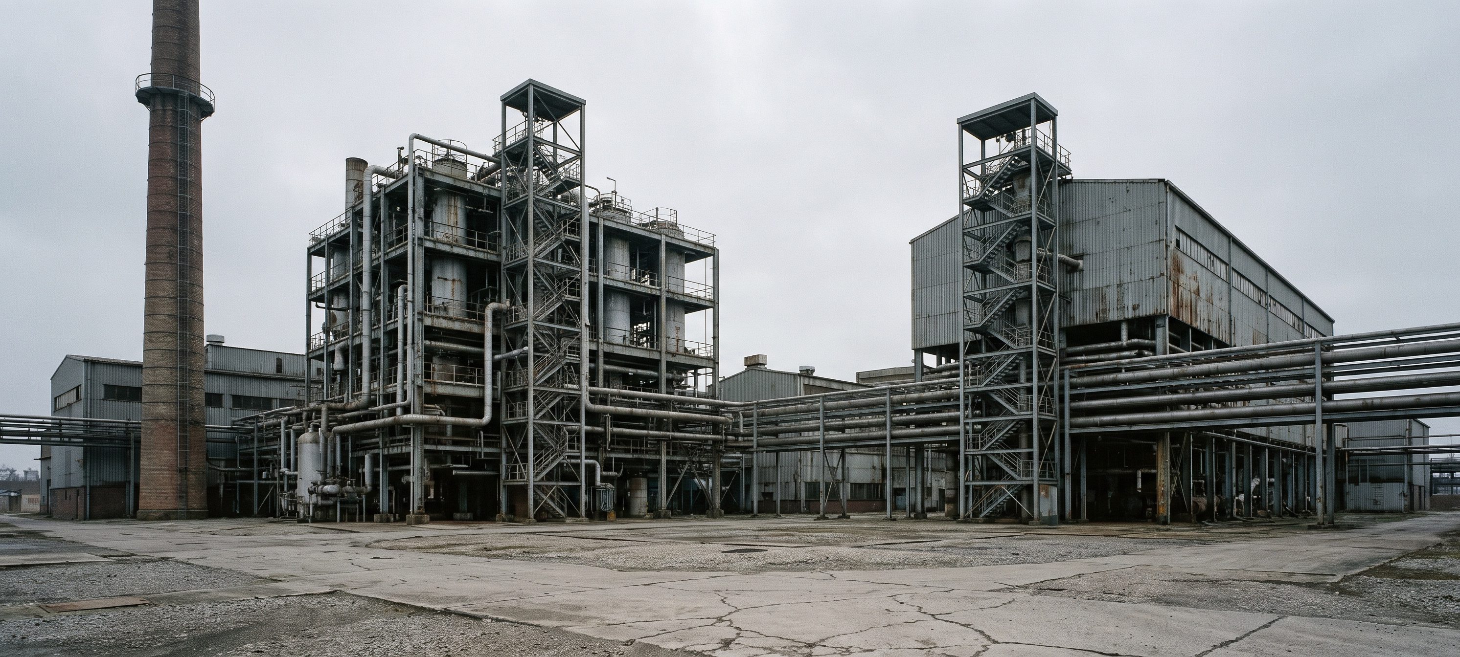 Industrial plant at end of life